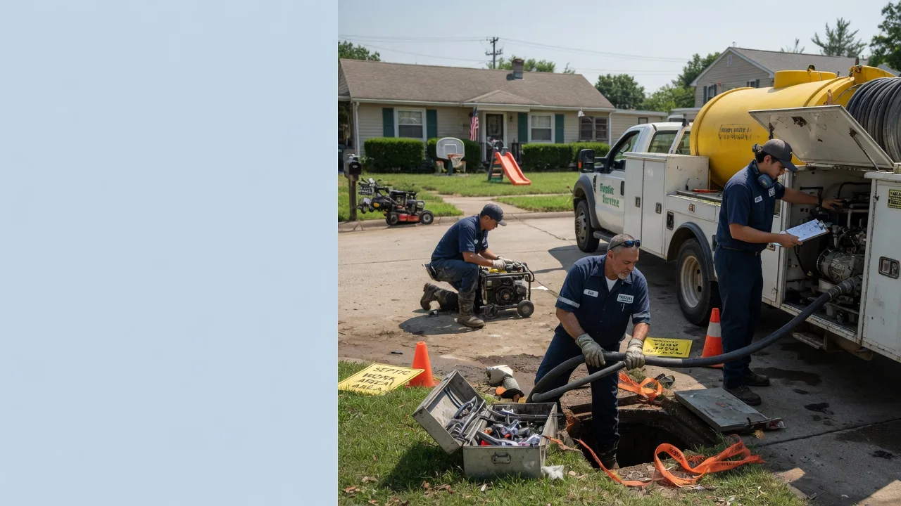 Septic Tank Pumping in Red Oak, OK near me
